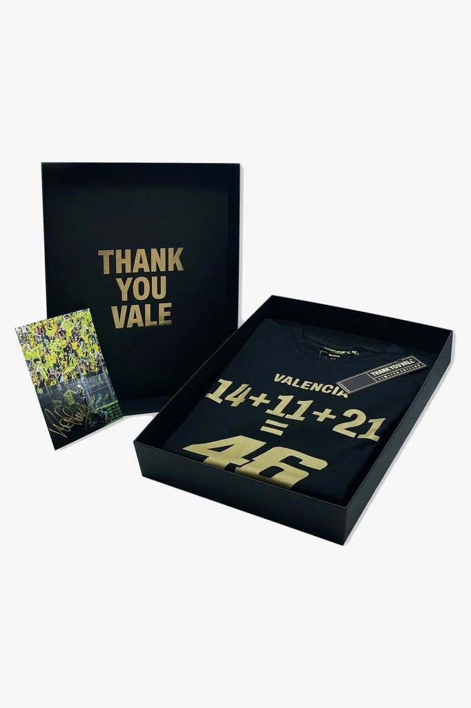 [VRMTS441204S] Camiseta VR46 Valencia 2021 en Caja Edicion Premium (S)