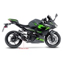 Exosto Slip-on Leovince LV Corsa Kawasaki Ninja 400 Black Inox