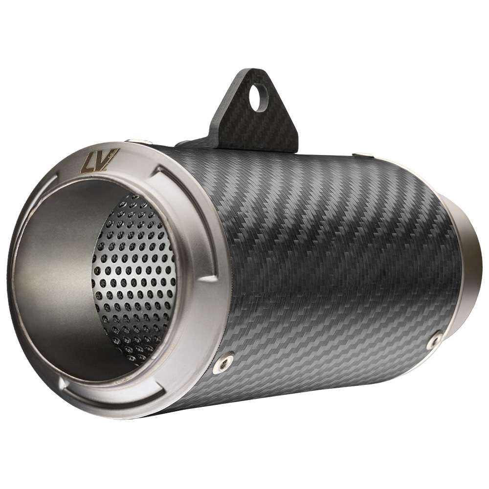 [9792C] Exosto Adaptable Leovince LV Corsa Carbon Ø65 Der 160 NP 2