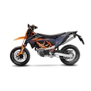 Exosto Slip-on Leovince LV One Evo Inox KTM 690 SMC - Enduro / Gas Gas Ø75