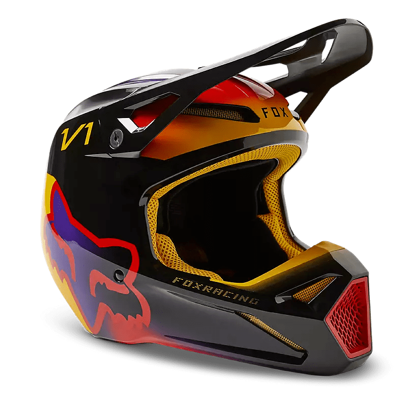 Casco Off-Road Fox V1 Toxsyk DOT/ECE