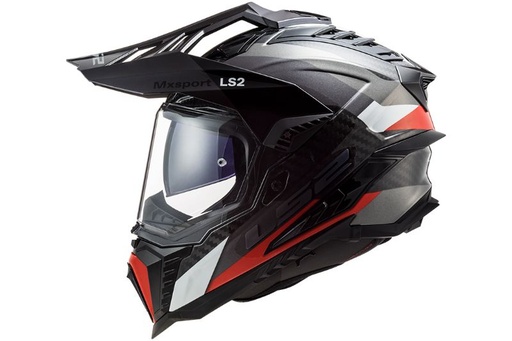 Casco Doble Proposito LS2 MX701 Explore Carbon Frontier