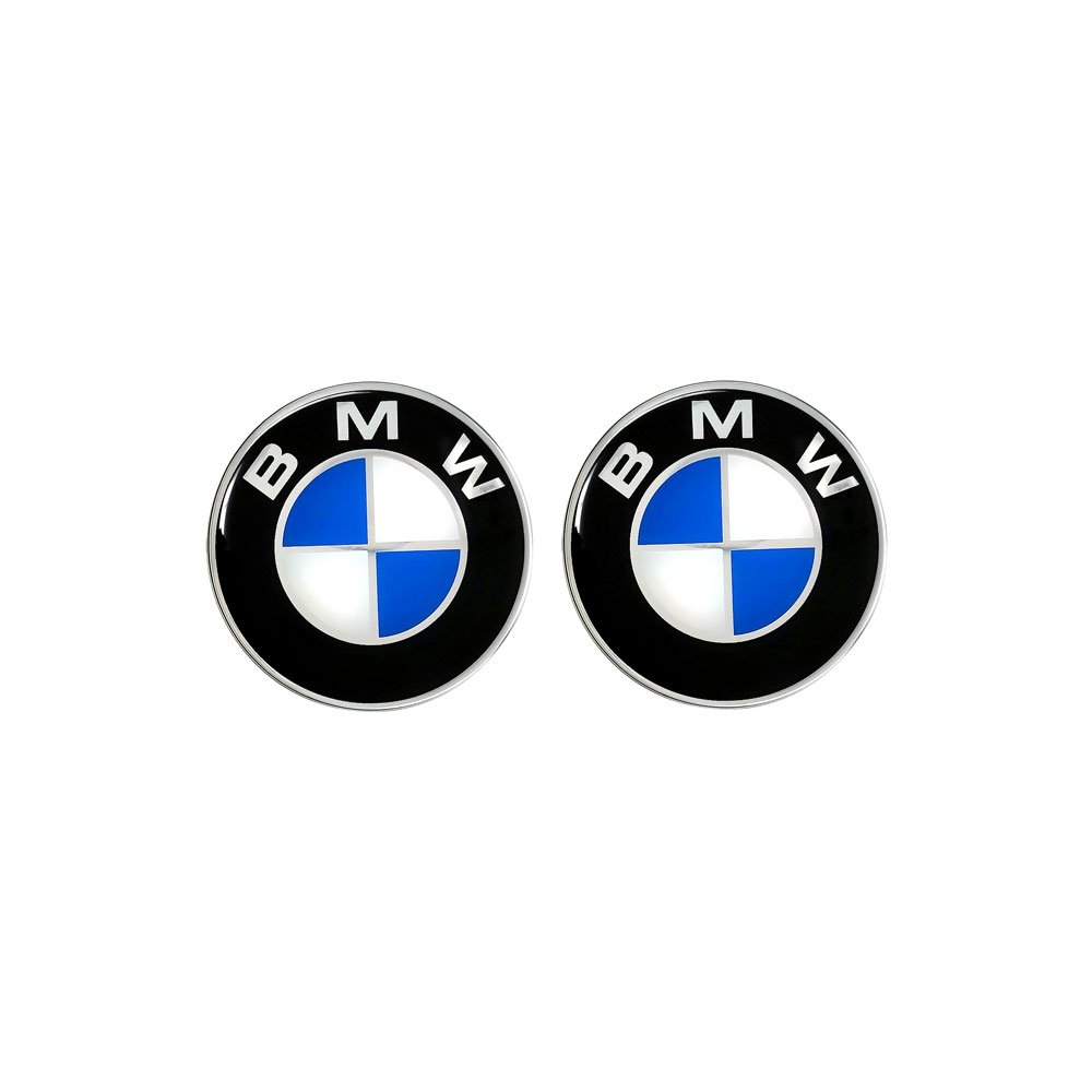 Emblema Adhesivo BMW Logo 3D 12mm x 2 Und
