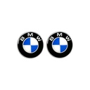 Emblema Adhesivo BMW Logo 3D 12mm x 2 Und