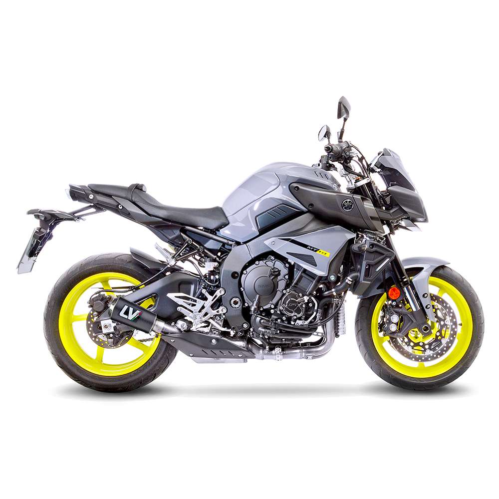 Exosto Slip-on Leovince GP LV10 Carbon Ø54 Yamaha MT-10 16 E5