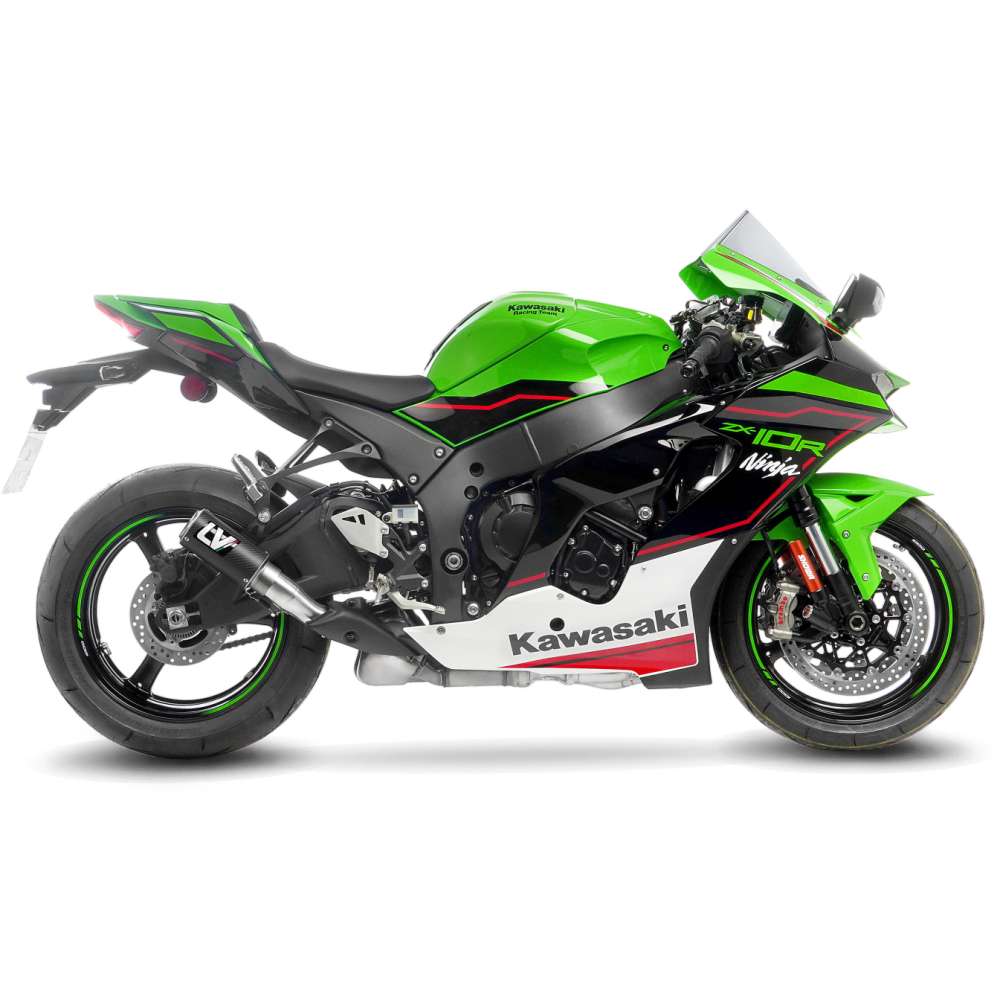 Exosto Slip-on Leovince LV Corsa Carbon Ø65 Kawasaki ZX-10R/RR