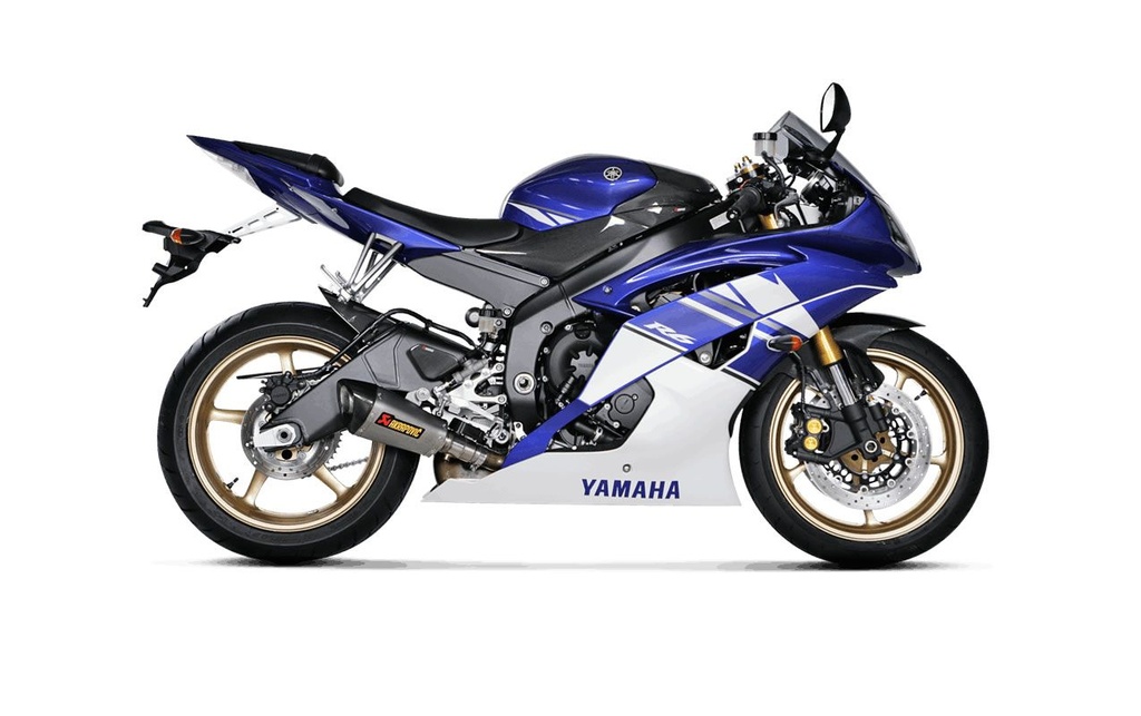 Exosto slip-on akrapovic Yamaha R6 06-24 Titanio