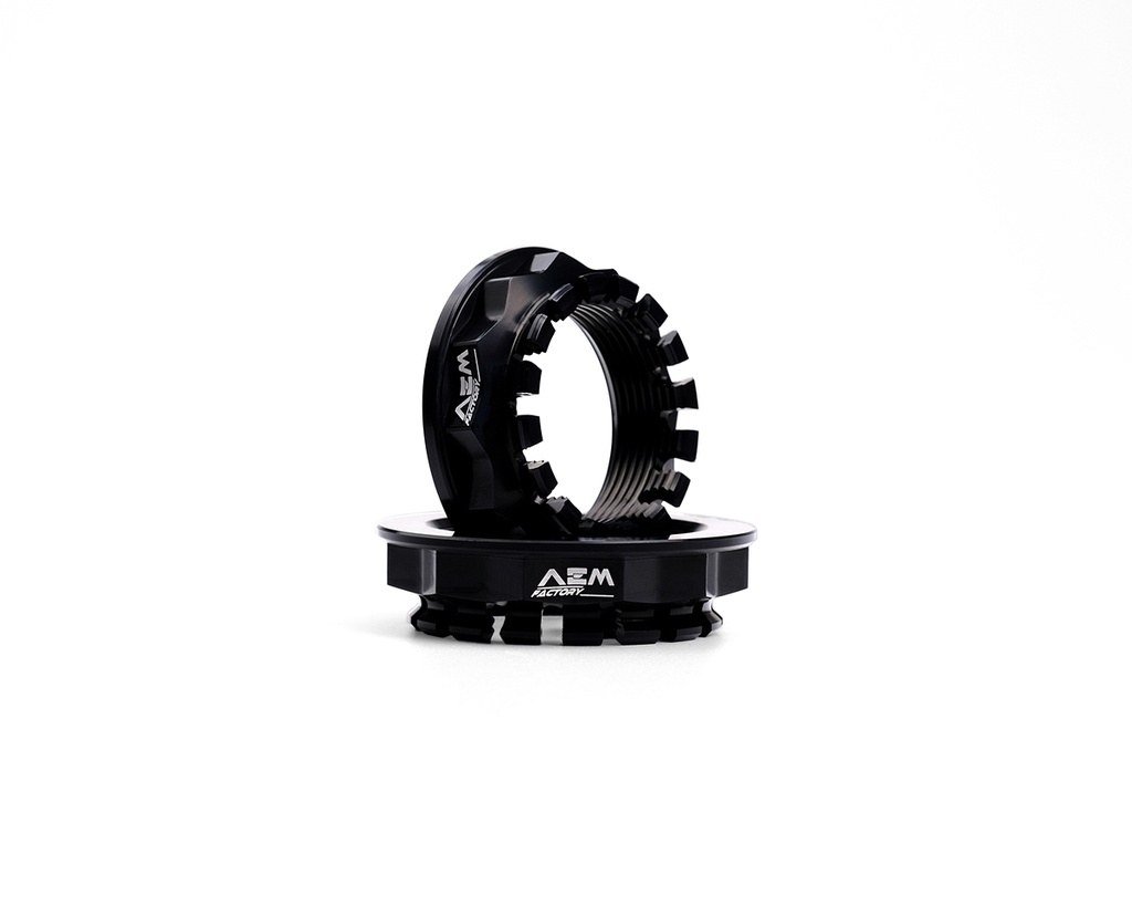 [DU009-BK] Kit Tuerca Rueda Trasera M38x1.50 AEM Ducati Hypermotard / Monster 1100 5H 