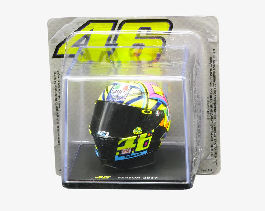 Casco Coleccionable VR46 Escala 1/5 Season 2017