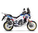 Exosto Slip-on Leovince LV12 Inox Black Ø75 Honda CRF1100 Africa Twin