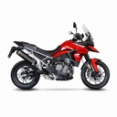 Exosto Slip-on Leovince LV one Evo Black Ø50 Triumph Tiger 900 GT/Rally/Pro Inox