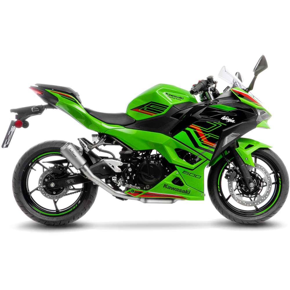 Exosto Slip-on Leovince LV10 Acero Inox Ø54 Kawasaki Ninja 400