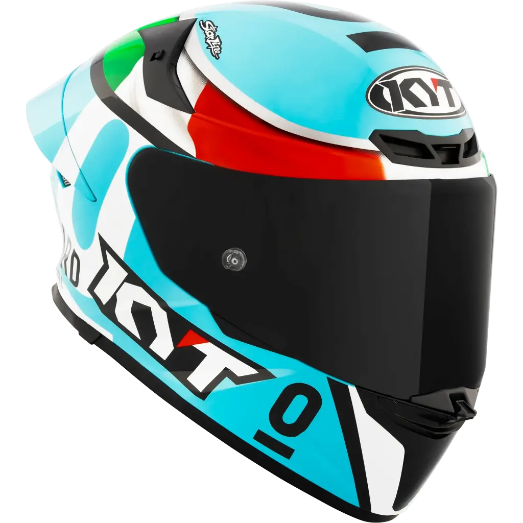 Casco Integral KYT TT-Revo Leopard Oficial Team Tricolore
ECE/2206.