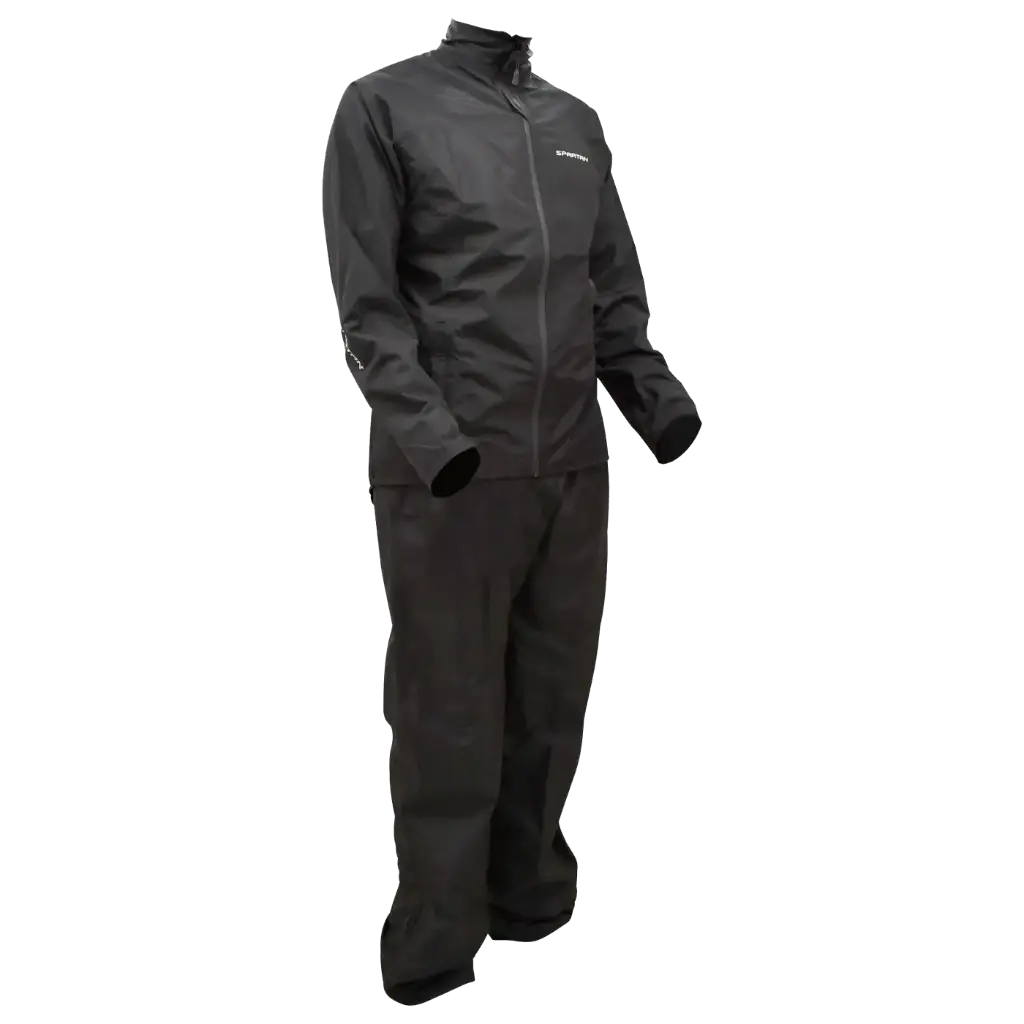 Conjunto Impermeable Hombre Spartan Premiun Negro