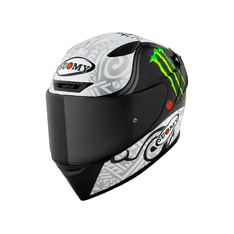 Casco Integral Suomy Track-1 Bagnaia Winter Test Monster Oficial ECE/2206