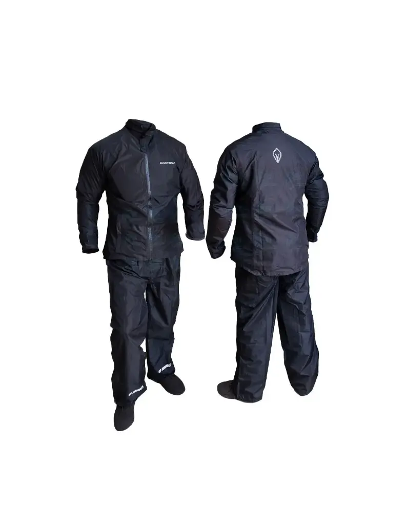 Conjunto Impermeable Hombre Spartan Ultra Negro