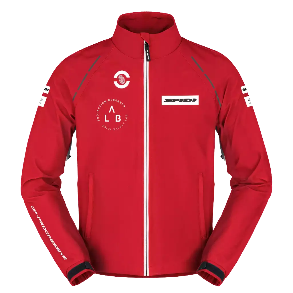 [T363-014-S] Chaqueta Proteccion Spidi Pit Lane Racing Rojo (S)