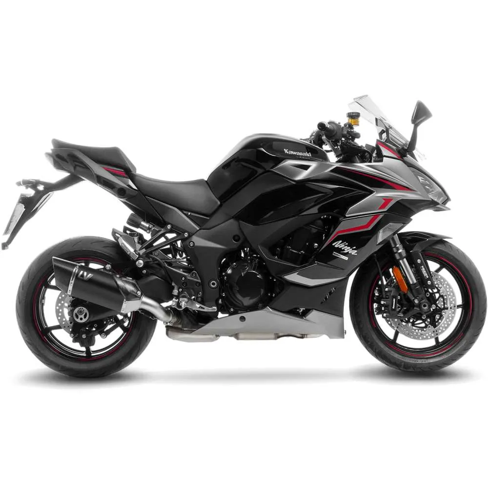 [15602BU] Exosto Leovince LV-14 R Kawasaki  Ninja 1000 SX E4/E5