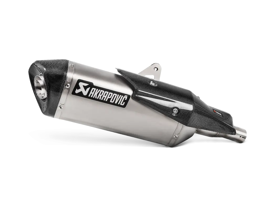 [S-H7SO4-HRT] Exosto Slip-on Akrapovic Honda X-Adv 750 Titanio Plata