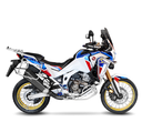 Exosto Slip-on Leovince LV-12 Inox Black Ø75 Honda CRF1100 Africa Twin