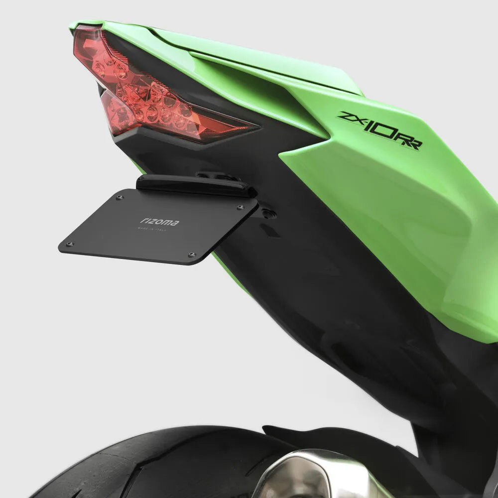 Porta Placa Rizoma Flat Out  (Eliminador Guardabarro) Kawasaki Ninja 1000 ZX-10RR(2025)