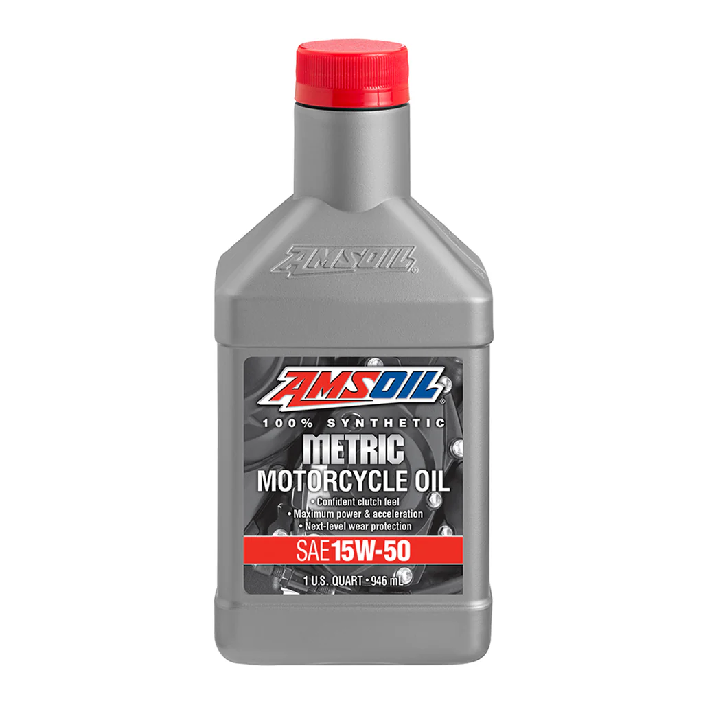 [MFFQT] Aceite Amsoil 15W50 100% Metric Sintetico X 1L Para Motocicleta