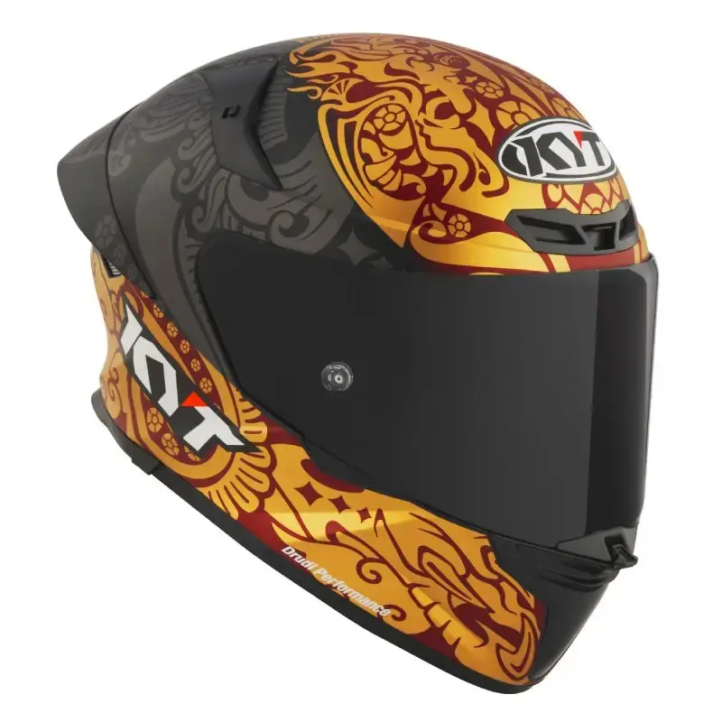 [Y6TRX048.3] Casco Integral KYT TT-Revo Bastianini Indonesia Neg/Dor ECE/2206 (S)