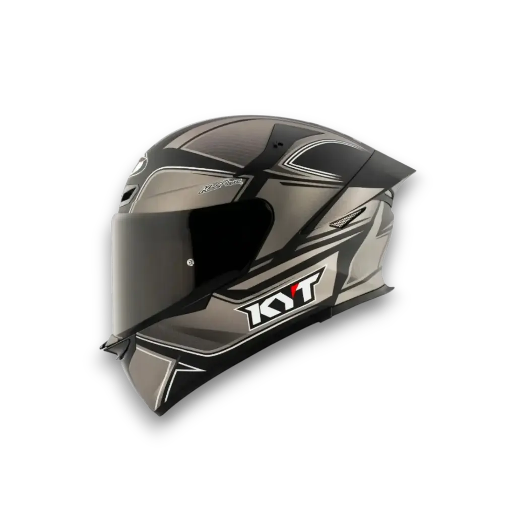 Casco Integral KYT TT-Revo Tourist Matte Gris Cool ECE/06
