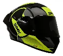 Casco Integral SMK Stellar Faro Basic Amarillo Fluo visor inc CE22.06
