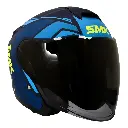 Casco Abierto SMK GTJ Tourer Ama/Azul Mate CE22.06