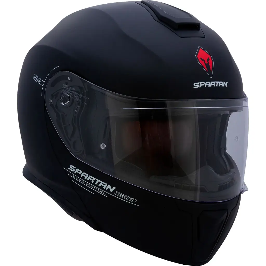 [92620000135] Casco Abatible Spartan Gecko SV Solido  CE22.06 (M)