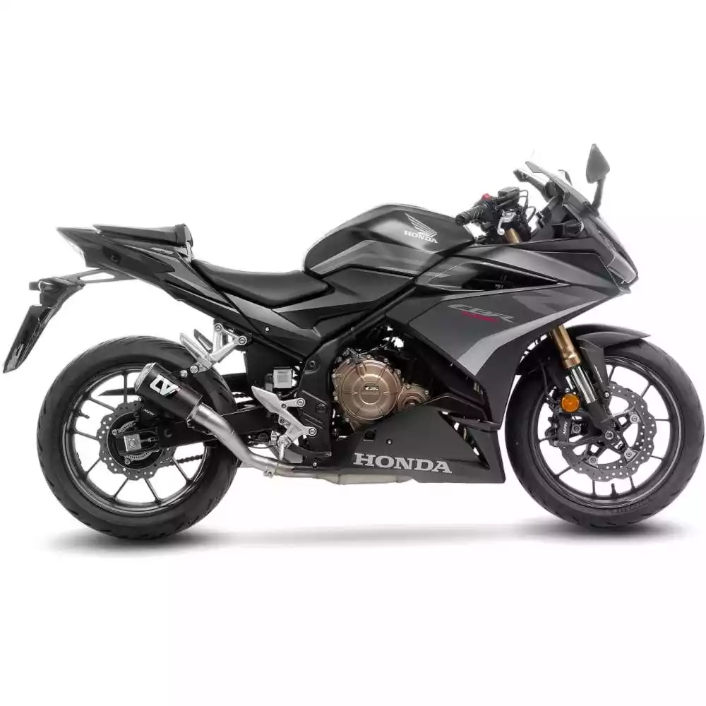 [15236CU] Exosto Slip-On Leovince LV-10 HONDA CB500/CBR 500 F/R/X