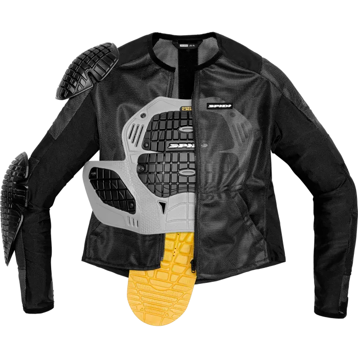 [T295-026-L] Chaqueta Verano Certificada Spidi Base-1 Armor (L)