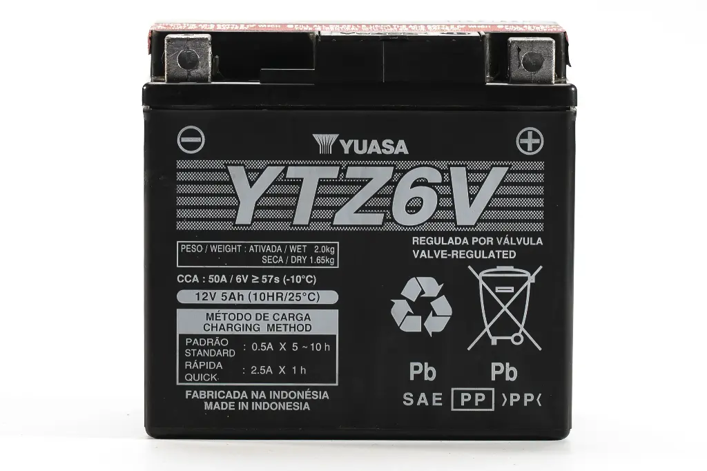 [YTZ6V] Bateria Yuasa Honda CB150 CB160 / PCX150 / FZ150 /  Yamaha R15 / MT15/ FZ2.0