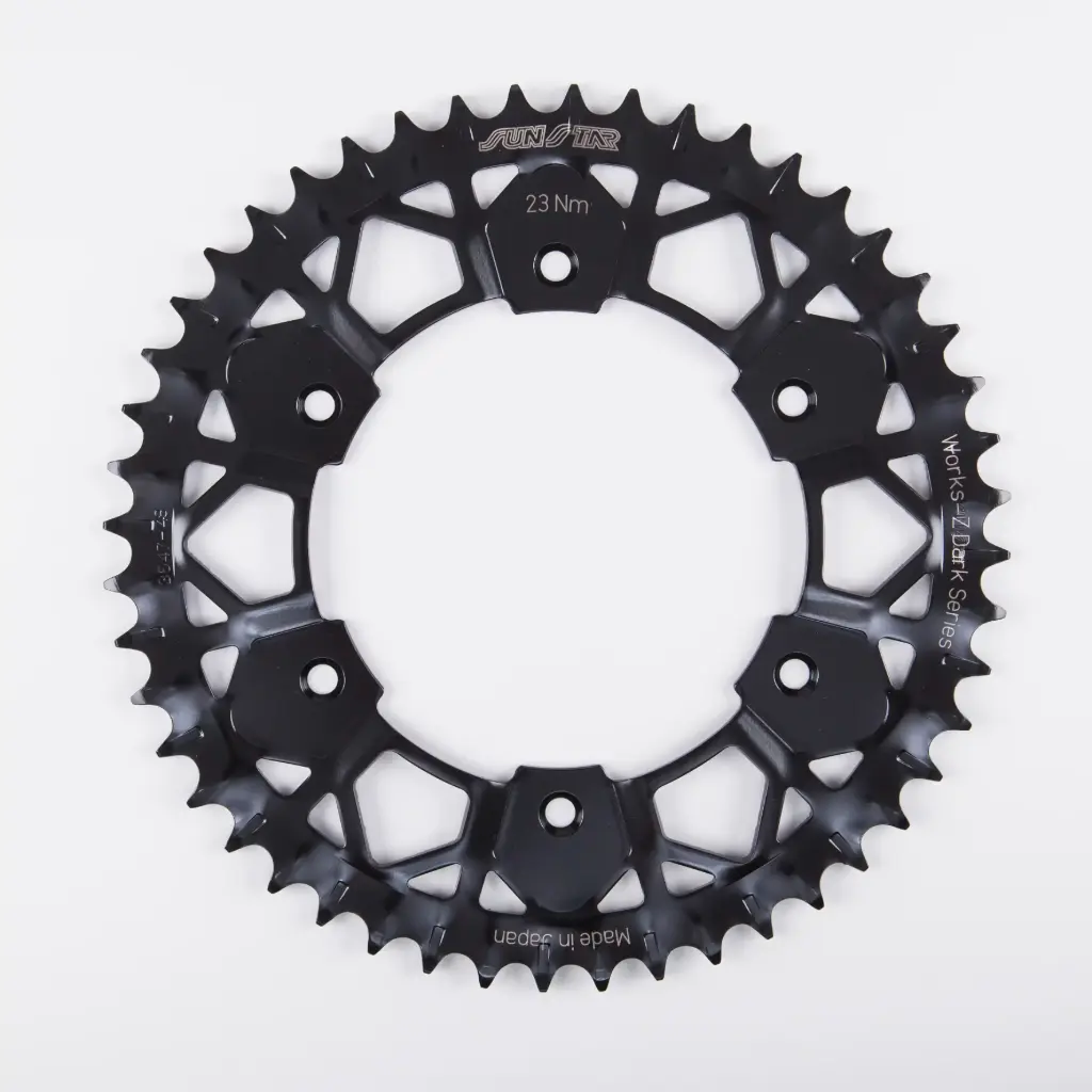 Corona 520x49 Sunstar KTM 790 /890 Adv Works Acero Negro