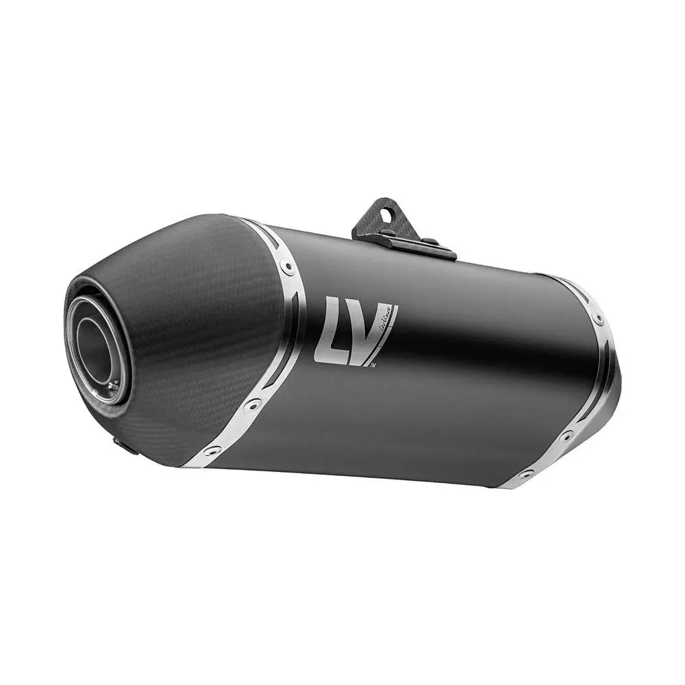 [9796BU] Escape Adaptable Leovince LV-14 Ø50 L 270mm Inox Black