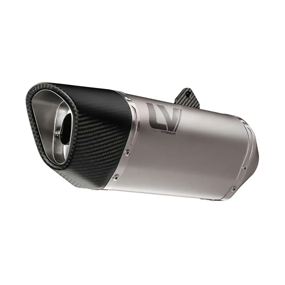 [9799TU] Escape Adaptable Leovince LV-14R Ø54 L=270mm Titanio
