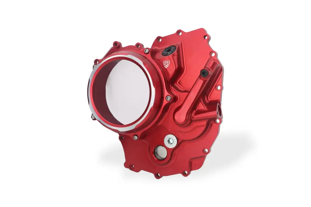 Tapa Clutch Transparente CNC Ducati Panigale V2 25/ Multi V2 25 / Streetfighter V2 25