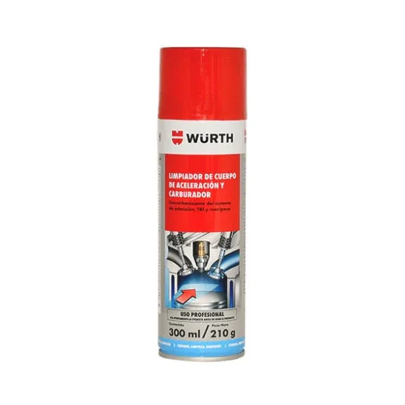 Limpiador Cuerpo Aceleracion de Carburador 300ml