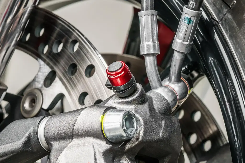 [KS250R] Kit universal Cnc Tapas Válvula Purga Mecanizada Bombas Brembo