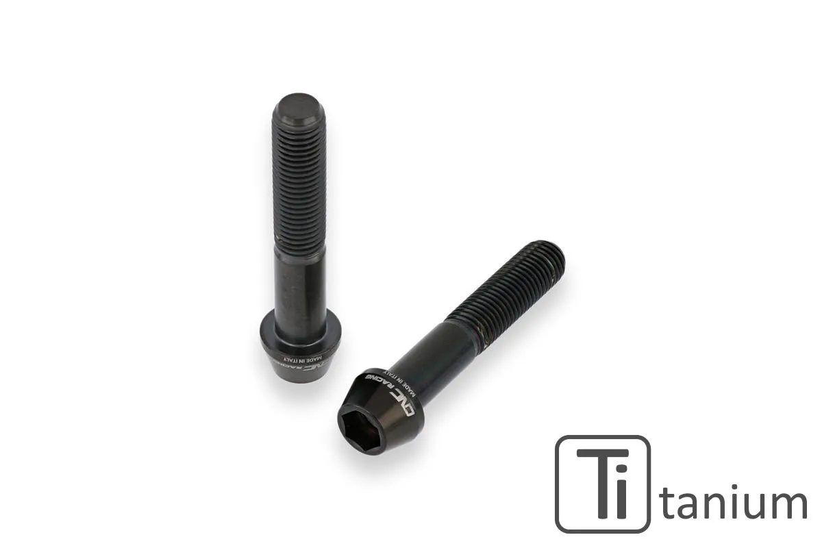 Kit Tornillos Cnc Mordaza Freno Delantero M10x1.25x55 (2 piezas) - Titanio