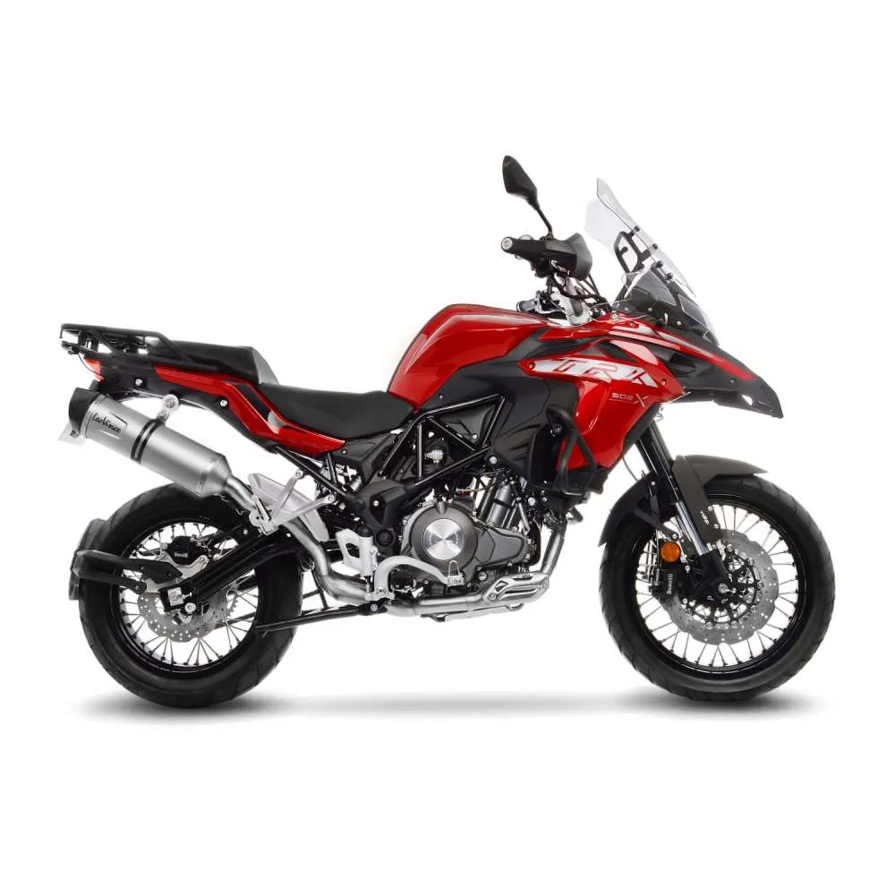 [14281EU] Exosto Slip-on Leovince LV One Inox Benelli TRK502X 18- Ø50