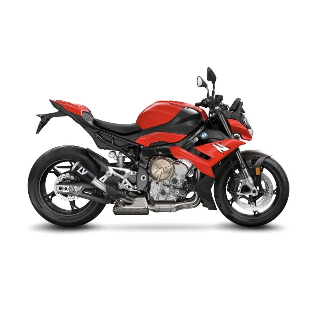 [15241C] Exosto Slip-On Leovince LV10 Carbon Bmw S1000RR19-26 Ø60.2