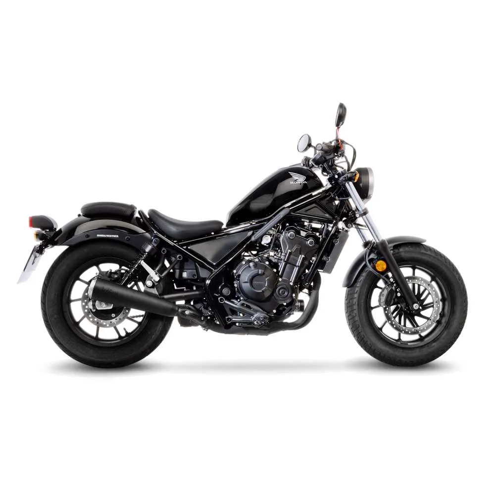 Exosto Slip-On Leovince Classic Racer Black Honda CMX 500 Rebel Ø50