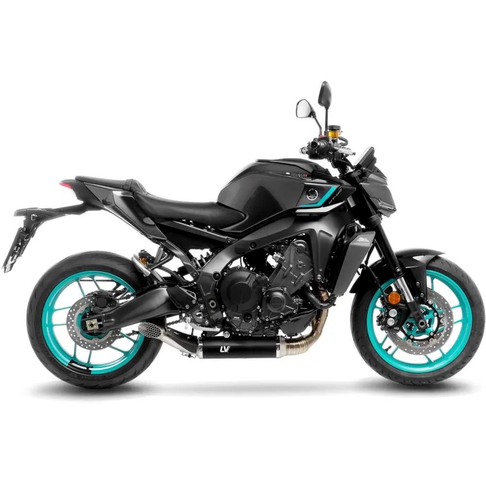 [14452EBU] Exosto Full System Leovince LV Race Black 2/1 Yamaha MT-09'24 E5+