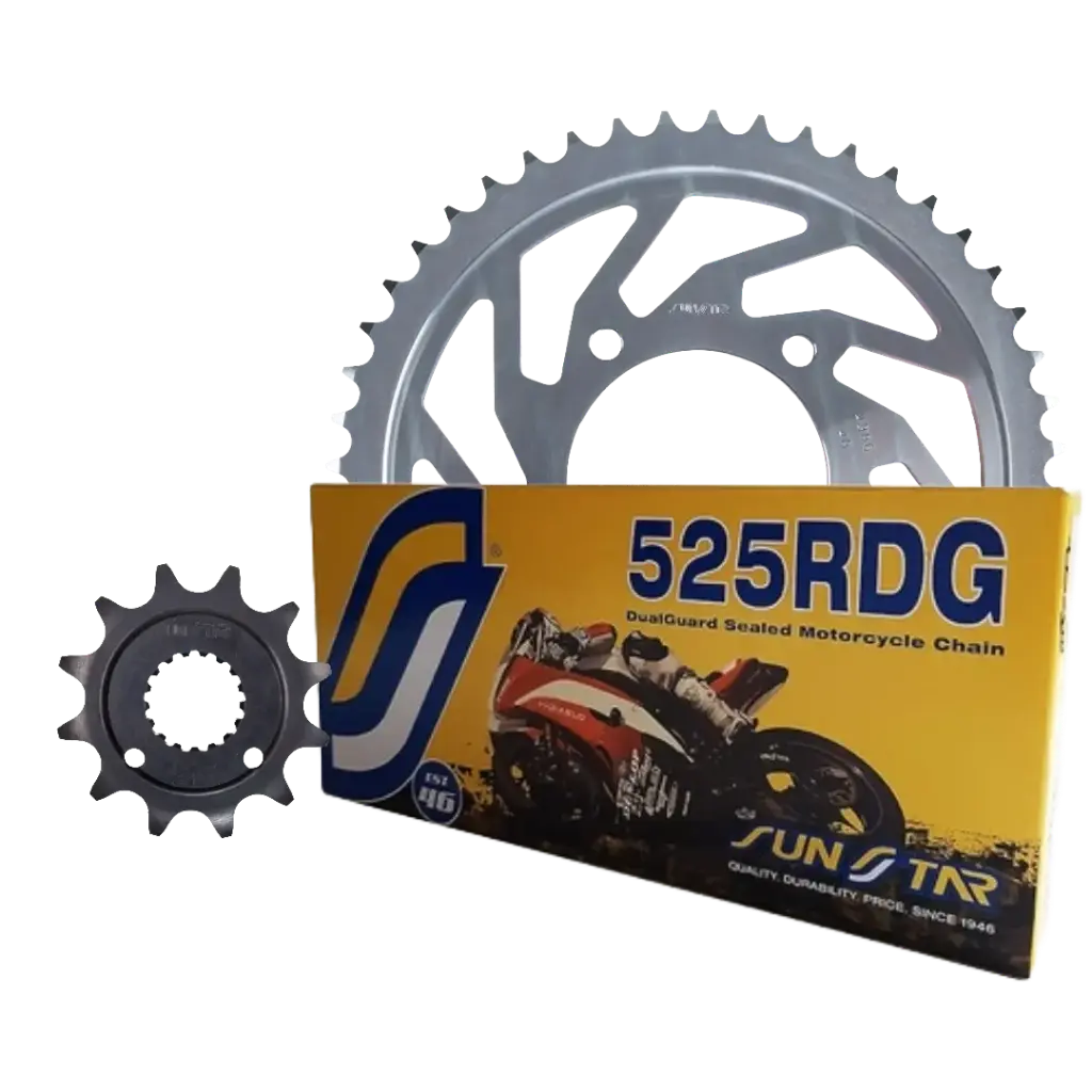 [40417+5-4474-45+SS525RDG-120N] Kit de Arrastre Premium Sunstar Suzuki GSX-R750 ABS / GSX-S1000 Katana / GT