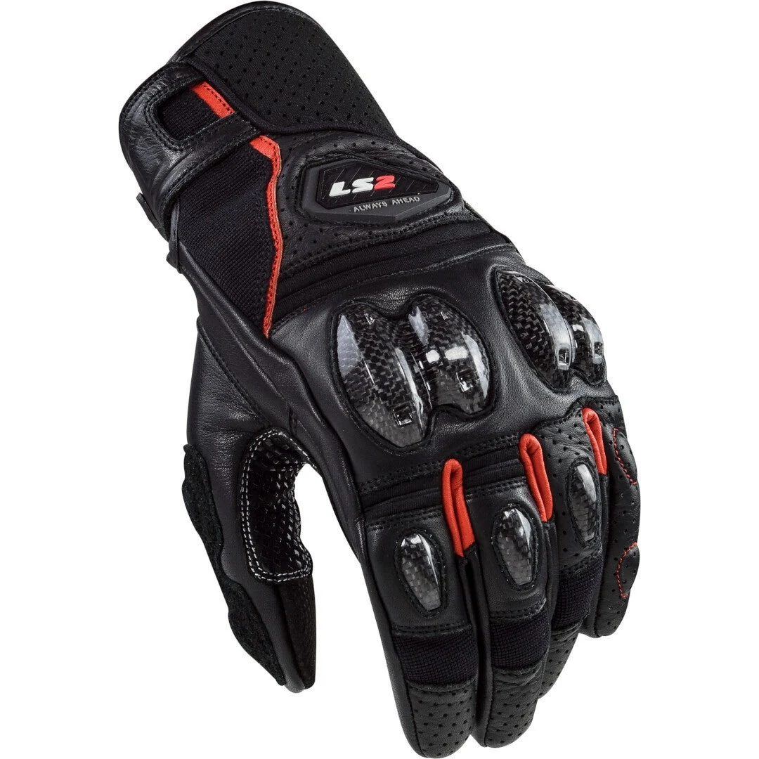 Guantes Cuero LS2 Spark II Pista