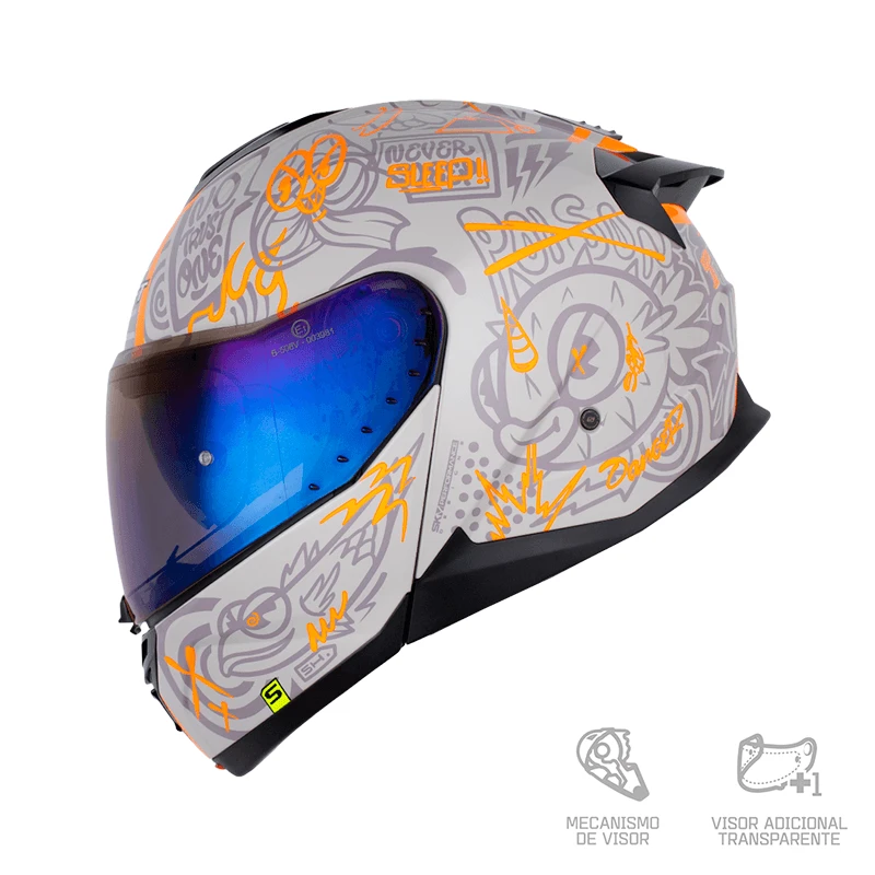 Casco Abatible Shaft 3540 DV The World