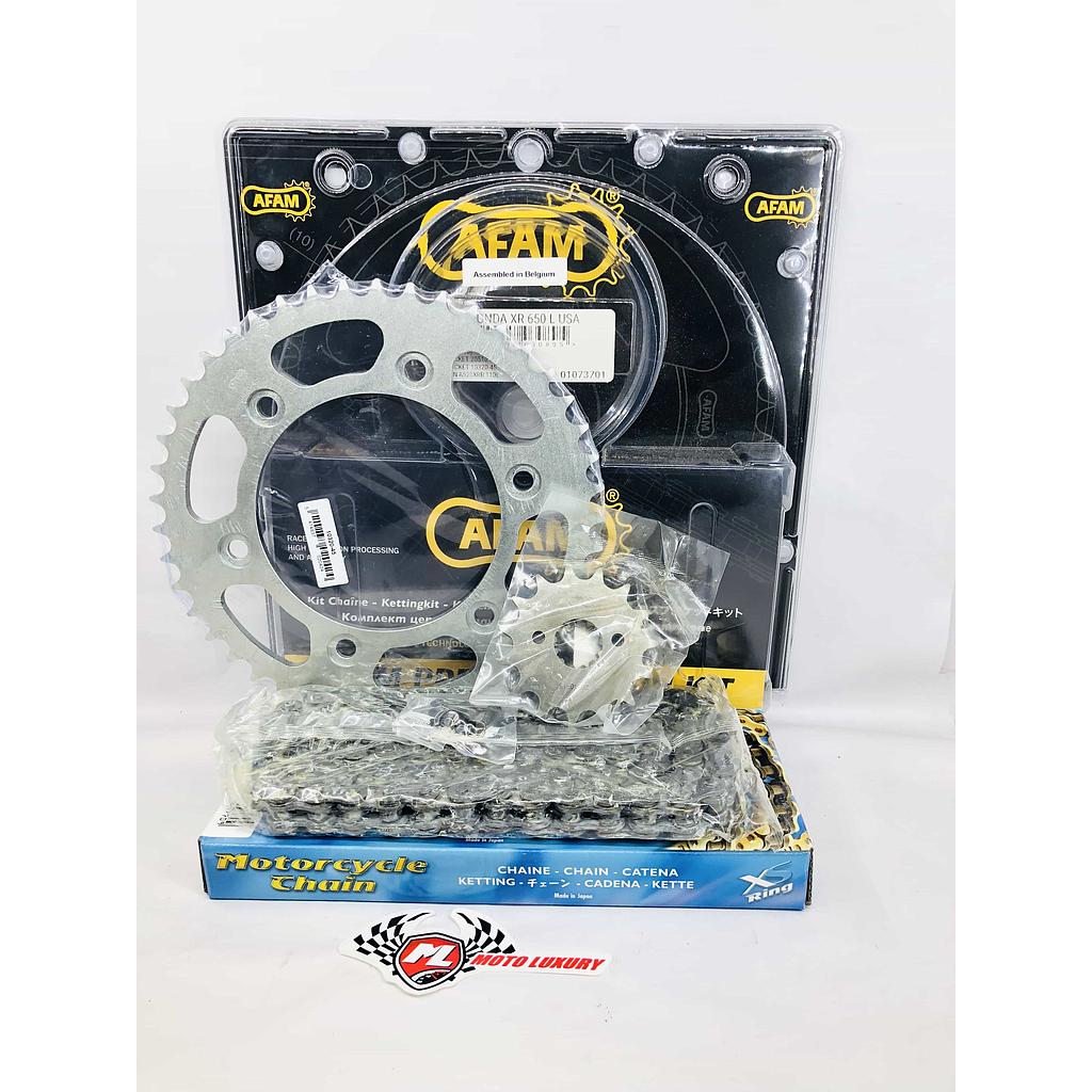 kit Arrastre Acero HONDA XR 650 L 1993-2009