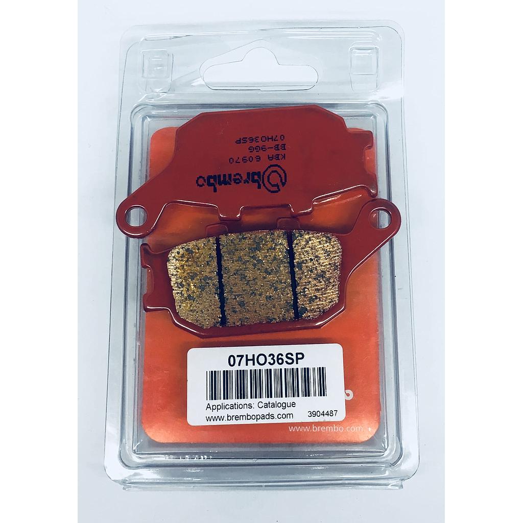 Pastillas Freno Sinterizada Trasera V-Strom/GSR750 / R1 / R6 / FZ6 / FZ1 / FZ8 /MT-09 /MT-07 / CBR900 /VERSYS 1000 / Z1000 03 (FA-174)